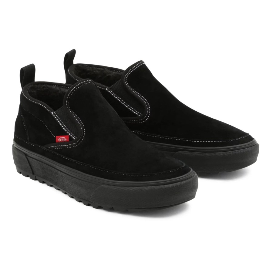 Herren VANS Mte Shoes | Mid Slip Mte-1 Schuhe Schwarz