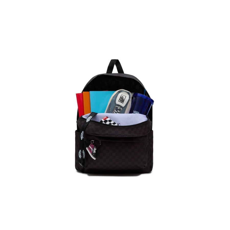 Damen VANS Taschen & Rucksacke | Old Skool H2O Check Rucksack Grau