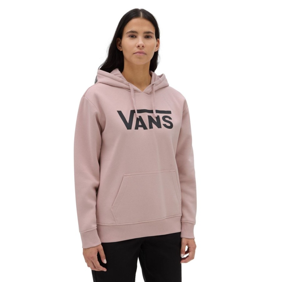 Damen VANS Kapuzenpullover & Pullover | Classic V Boyfriend Fit Hoodie Rosa