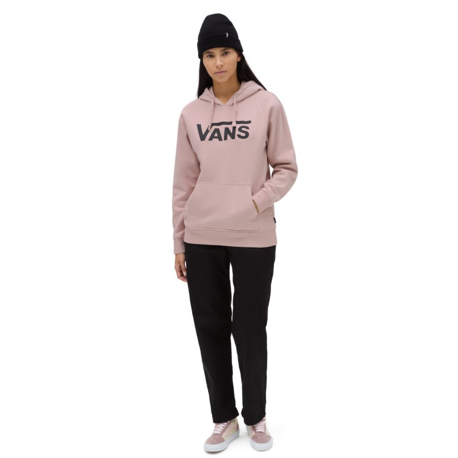 Damen VANS Kapuzenpullover & Pullover | Classic V Boyfriend Fit Hoodie Rosa