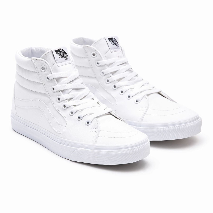 Damen VANS Low-Top Sneaker | Sk8-Hi Schuhe Weis