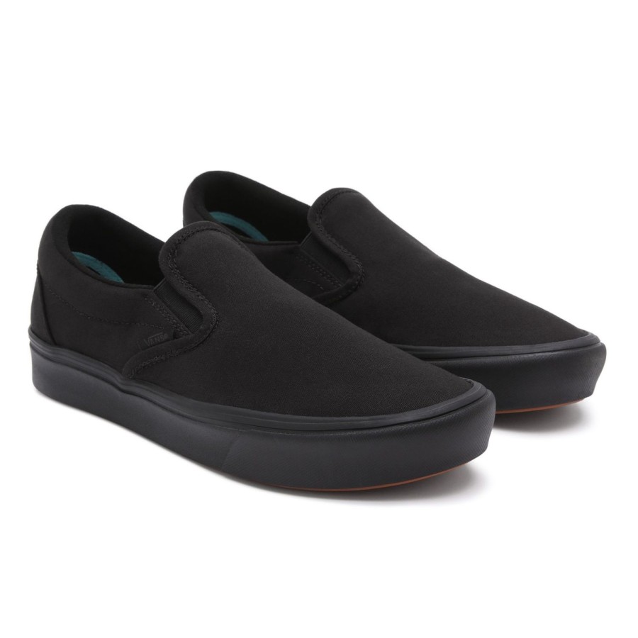 Damen VANS Slip-On-Schuhe | Classic Comfycush Slip-On Schuhe Schwarz