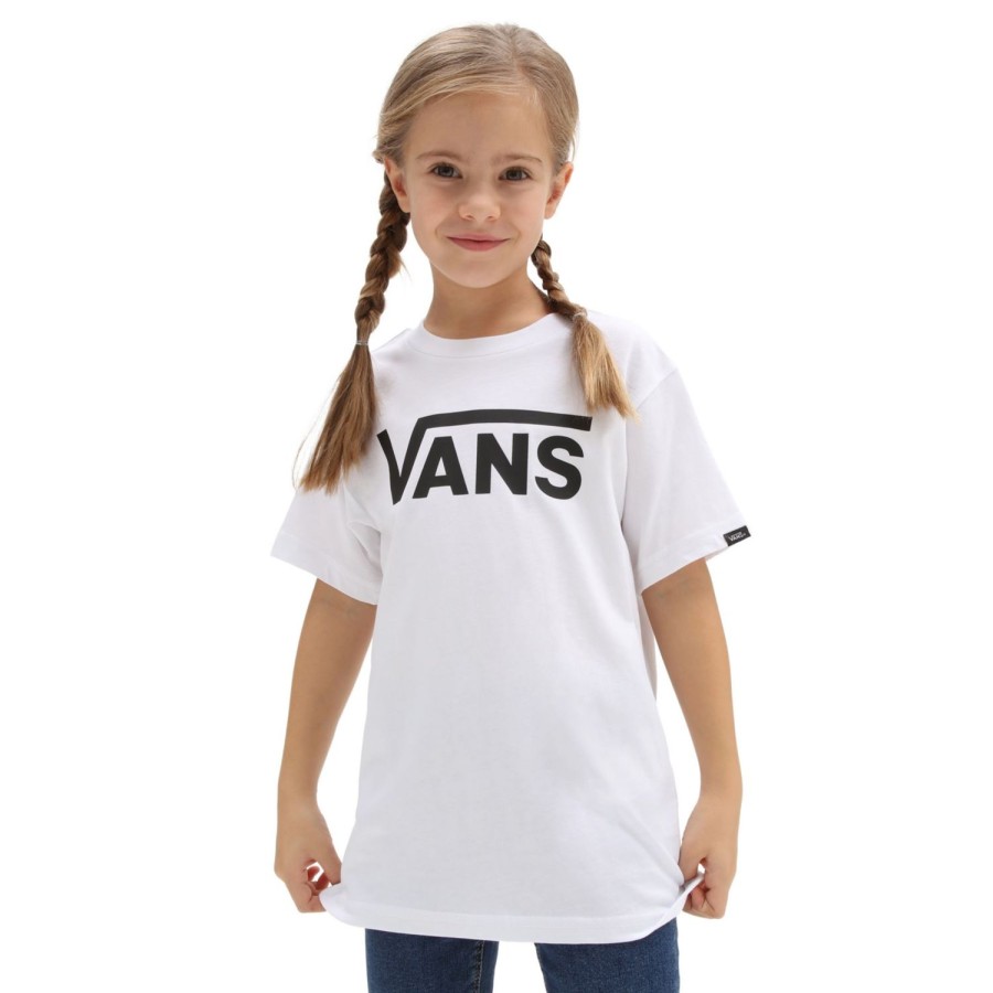 Kinder VANS Kleinkind-Bekleidung (2-8 Jahre) | Kleine Kinder Vans Classic Kinder T-Shirt (2-8 Jahre) Weis