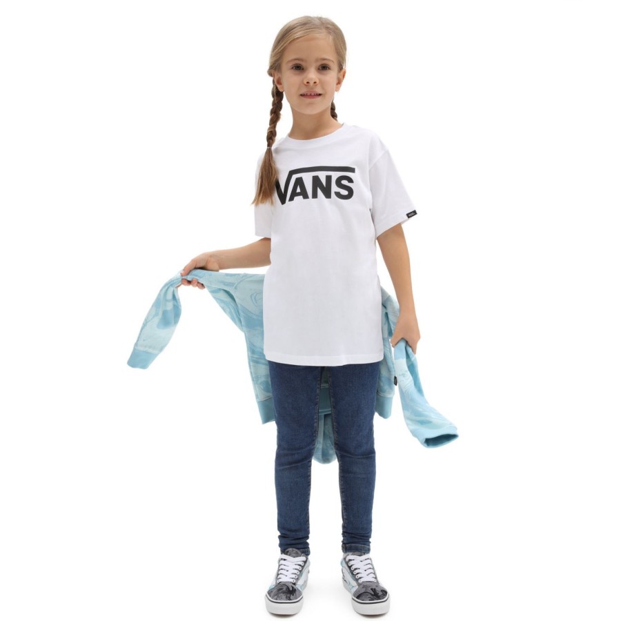 Kinder VANS Kleinkind-Bekleidung (2-8 Jahre) | Kleine Kinder Vans Classic Kinder T-Shirt (2-8 Jahre) Weis