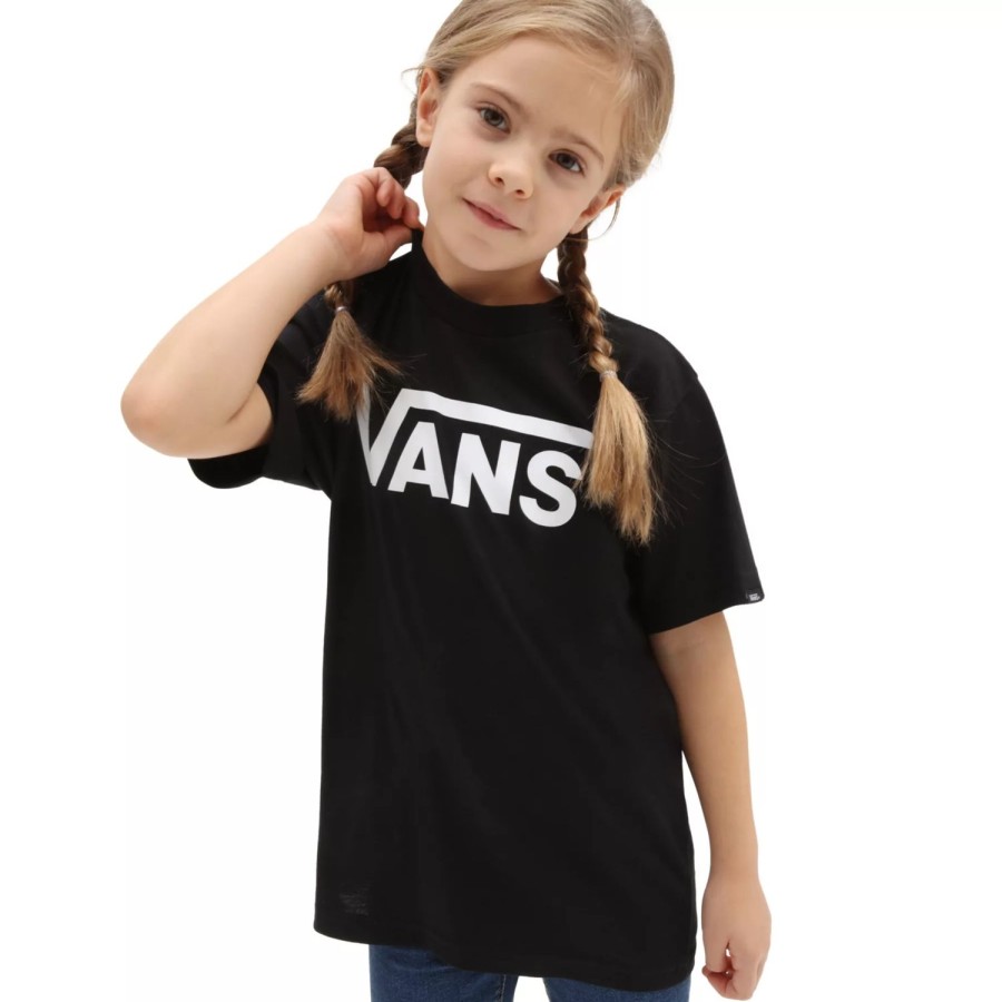 Kinder VANS Kleinkind-Bekleidung (2-8 Jahre) | Kleine Kinder Vans Classic Kinder T-Shirt (2-8 Jahre) Schwarz, Weis