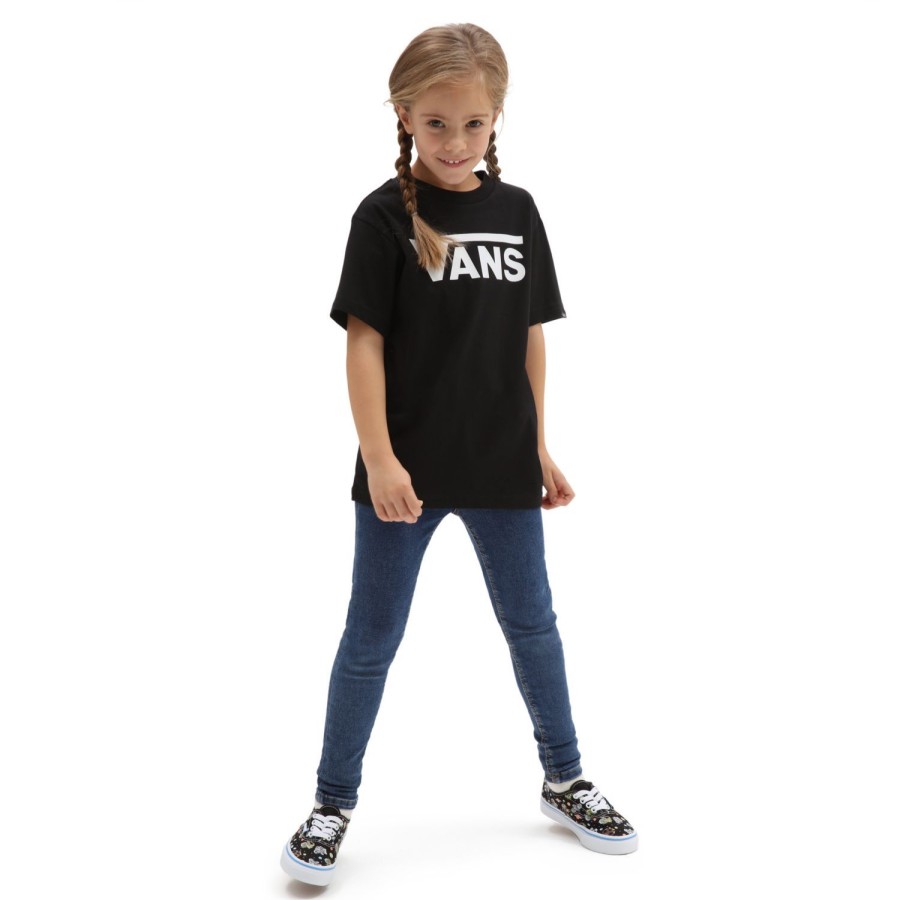 Kinder VANS Kleinkind-Bekleidung (2-8 Jahre) | Kleine Kinder Vans Classic Kinder T-Shirt (2-8 Jahre) Schwarz, Weis