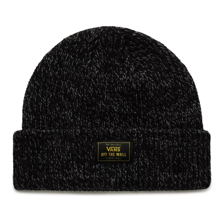 Damen VANS Mutzen, Caps & Hute | Bruckner Beanie-Mutze Mit Umschlag Grau