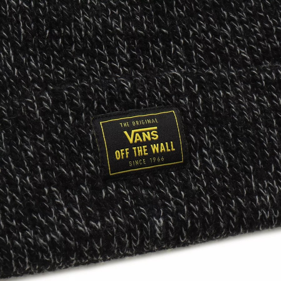 Damen VANS Mutzen, Caps & Hute | Bruckner Beanie-Mutze Mit Umschlag Grau