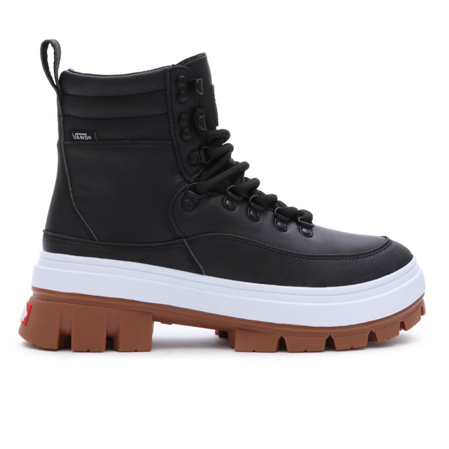 Damen VANS High-Top-Schuhe | Colfax Elevate Mte-2 Lederschuhe Schwarz