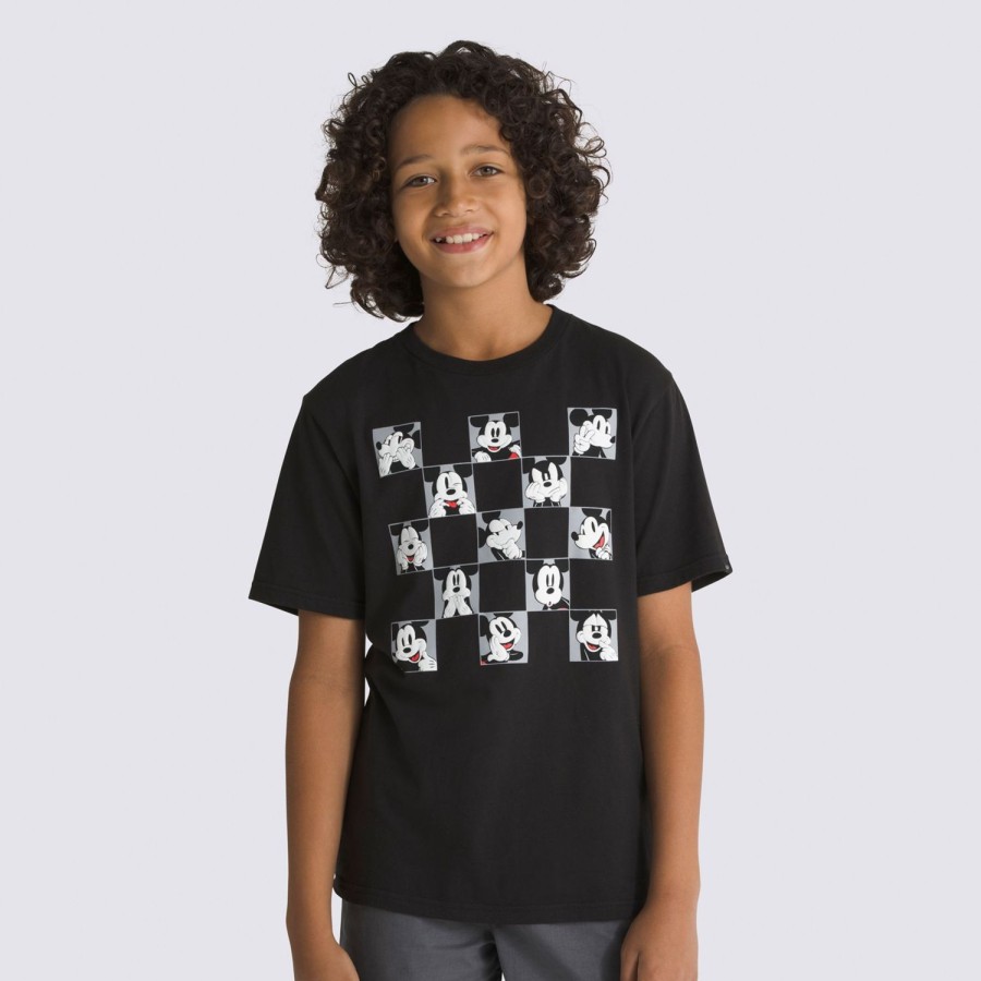 Kinder VANS Jungen-Bekleidung (8-14+) | Kinder Disney X Vans Snapshot T-Shirt (8-14 Jahre) Schwarz