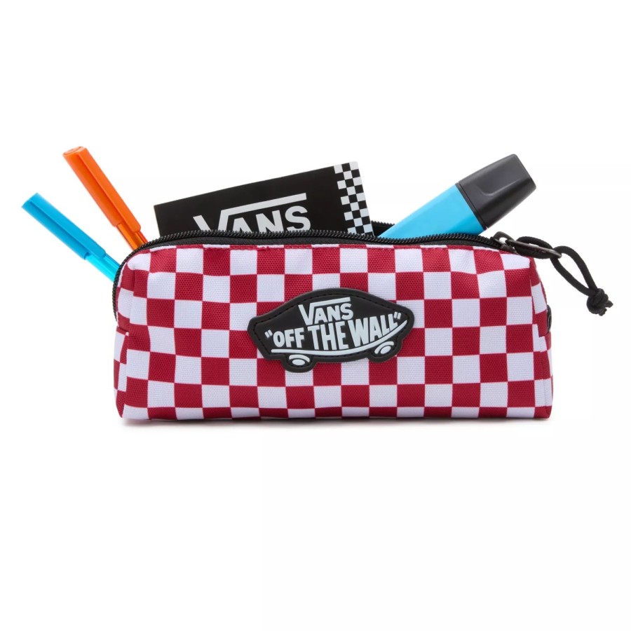 Kinder VANS Taschen & Rucksacke | Off The Wall Federmappe Rot