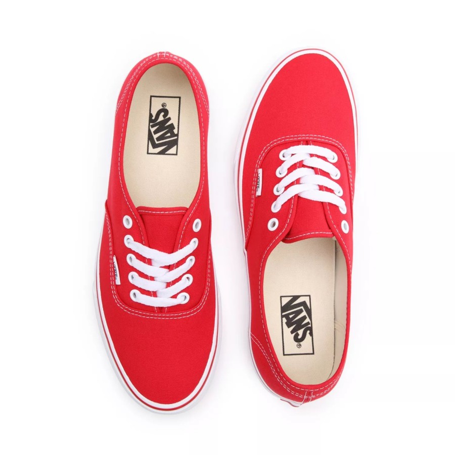 Damen VANS Low-Top Sneaker | Authentic Schuhe Rot