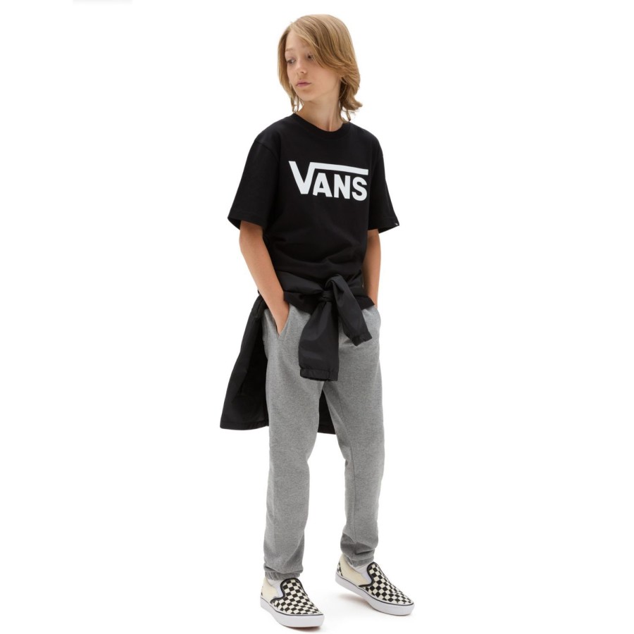 Kinder VANS Jungen-Bekleidung (8-14+) | Kinder Vans Classic T-Shirt (8-14 Jahre) Schwarz, Weis