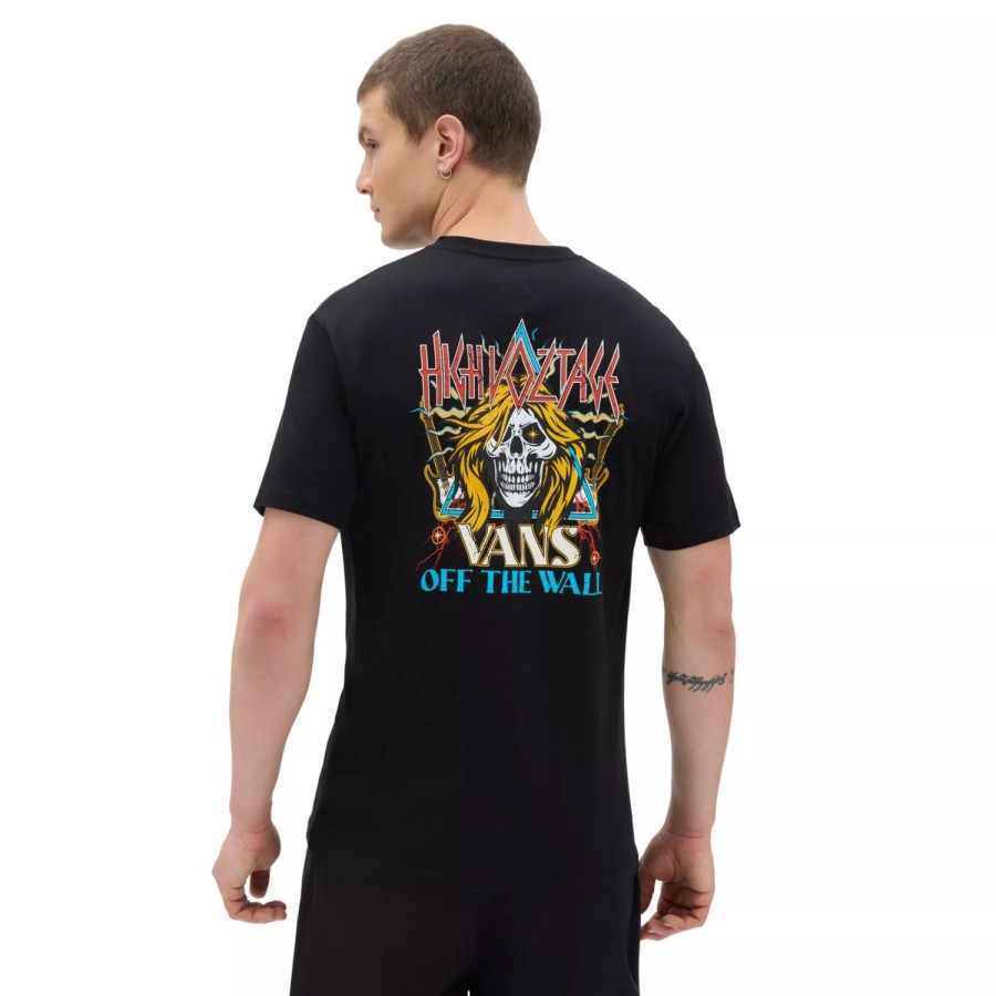 Herren VANS T-Shirts & Tank Tops | High Voltage T-Shirt Schwarz