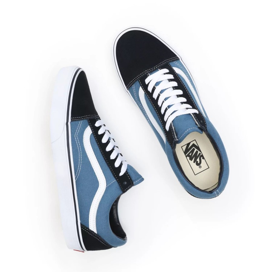 Damen VANS Low-Top Sneaker | Old Skool Schuhe Blau