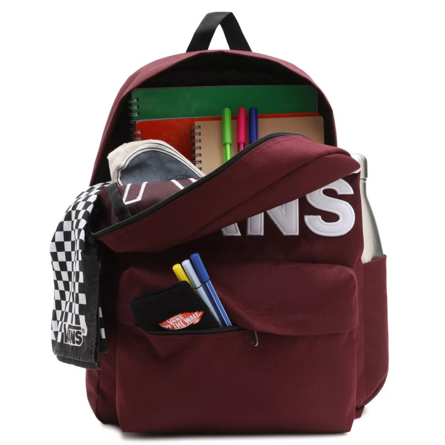 Herren VANS Taschen & Rucksacke | Old Skool Drop V Rucksack Rot