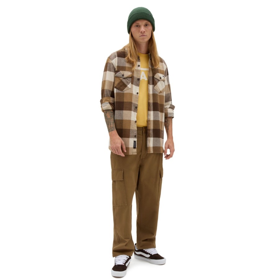 Herren VANS Hosen Guide | Service Loose Tapered Cargohose Braun