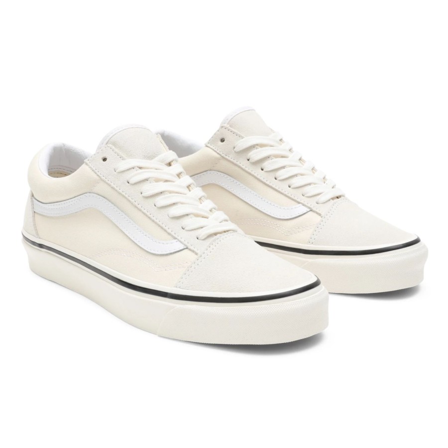 Herren VANS Low-Top-Schuhe | Anaheim Factory Old Skool 36 Dx Schuhe Weis