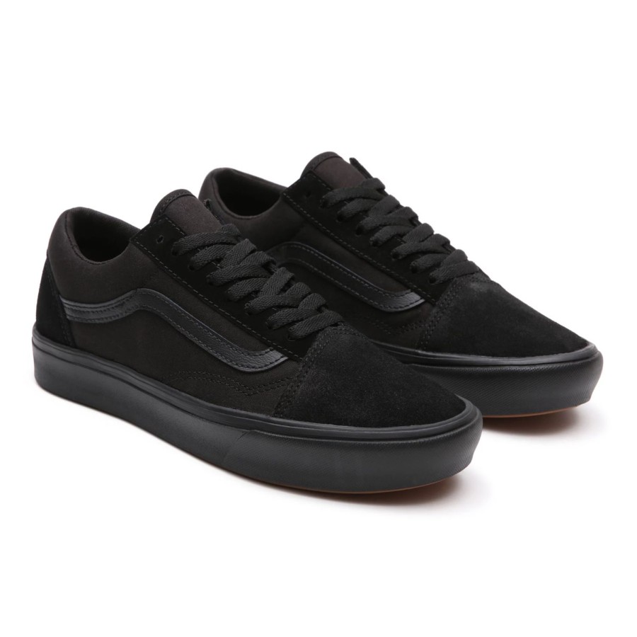 Herren VANS Low-Top-Schuhe | Comfycush Old Skool Schuhe Schwarz