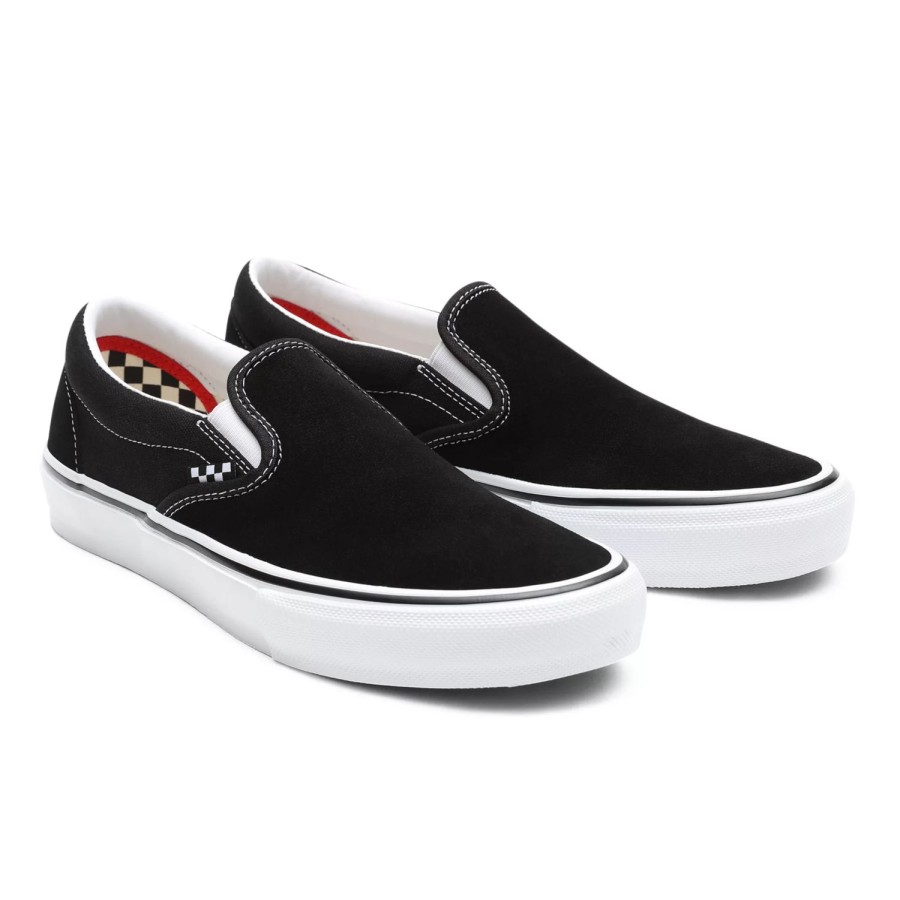 Damen VANS Slip-On-Schuhe | Slip-On Skateschuhe Schwarz