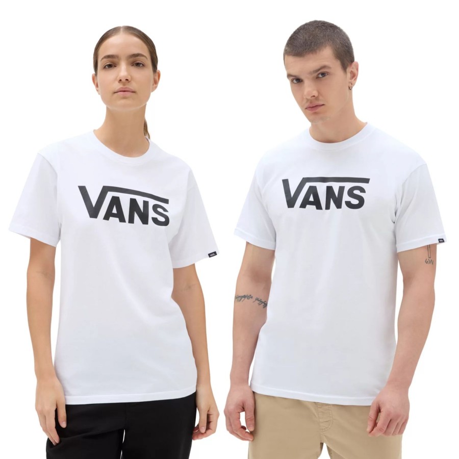 Herren VANS T-Shirts & Tank Tops | Vans Classic T-Shirt Weis