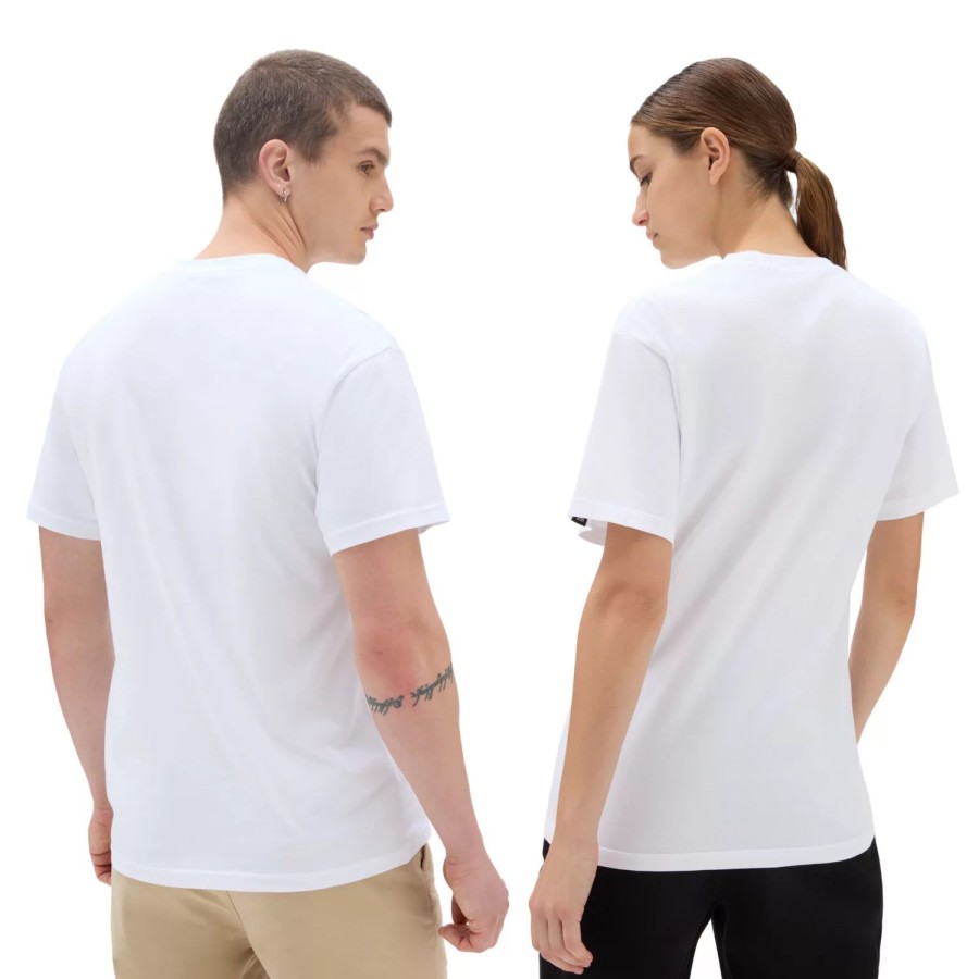 Herren VANS T-Shirts & Tank Tops | Vans Classic T-Shirt Weis