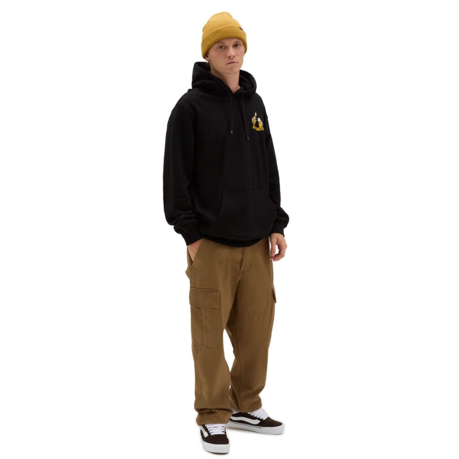 Herren VANS Kapuzenpullover & Sweatshirts | Freezing Cold Hoodie Schwarz