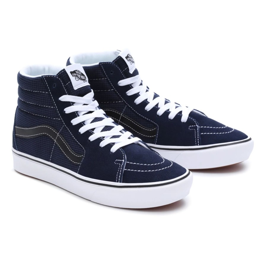 Damen VANS Comfycush Schuhe | Comfycush Sk8-Hi Schuhe Blau