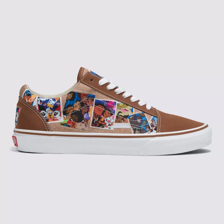 Damen VANS Low-Top Sneaker | Disney X Vans Old Skool Schuhe Multicolour