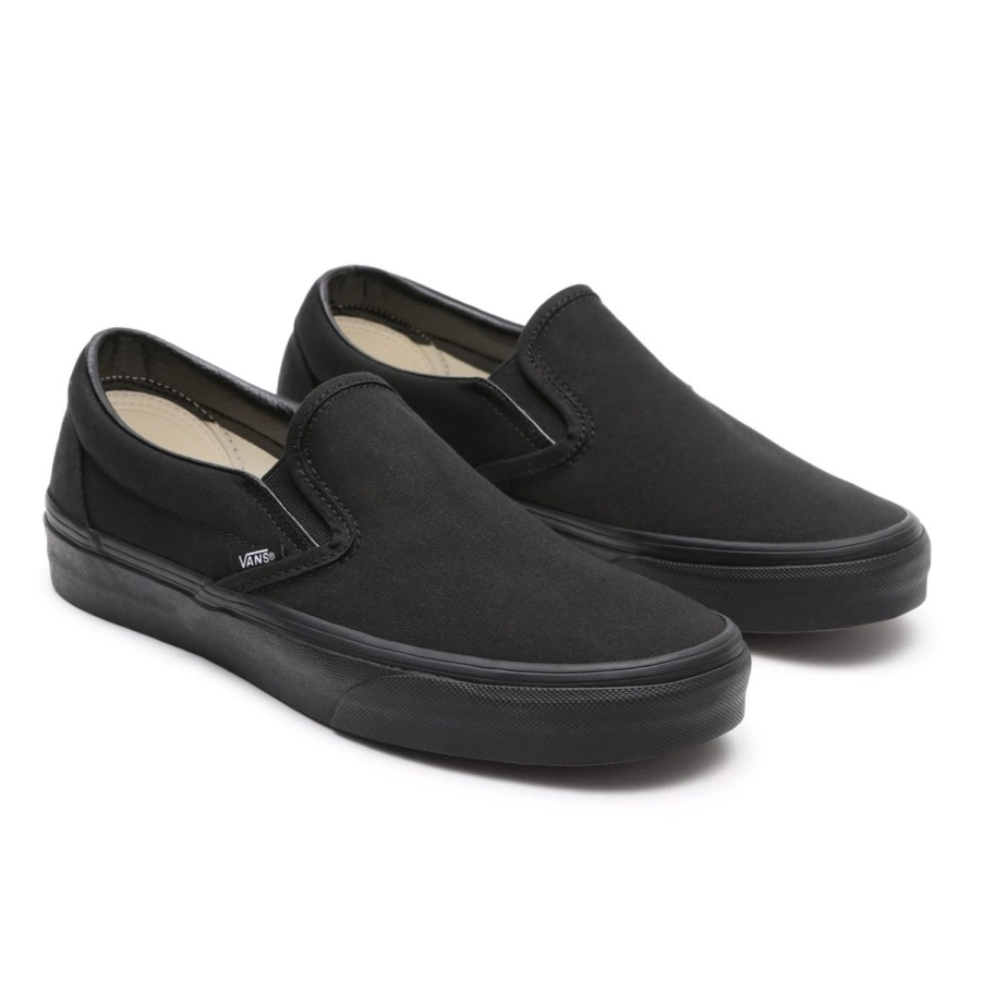 Herren VANS Slip-On-Schuhe | Classic Slip-On Schuhe Schwarz