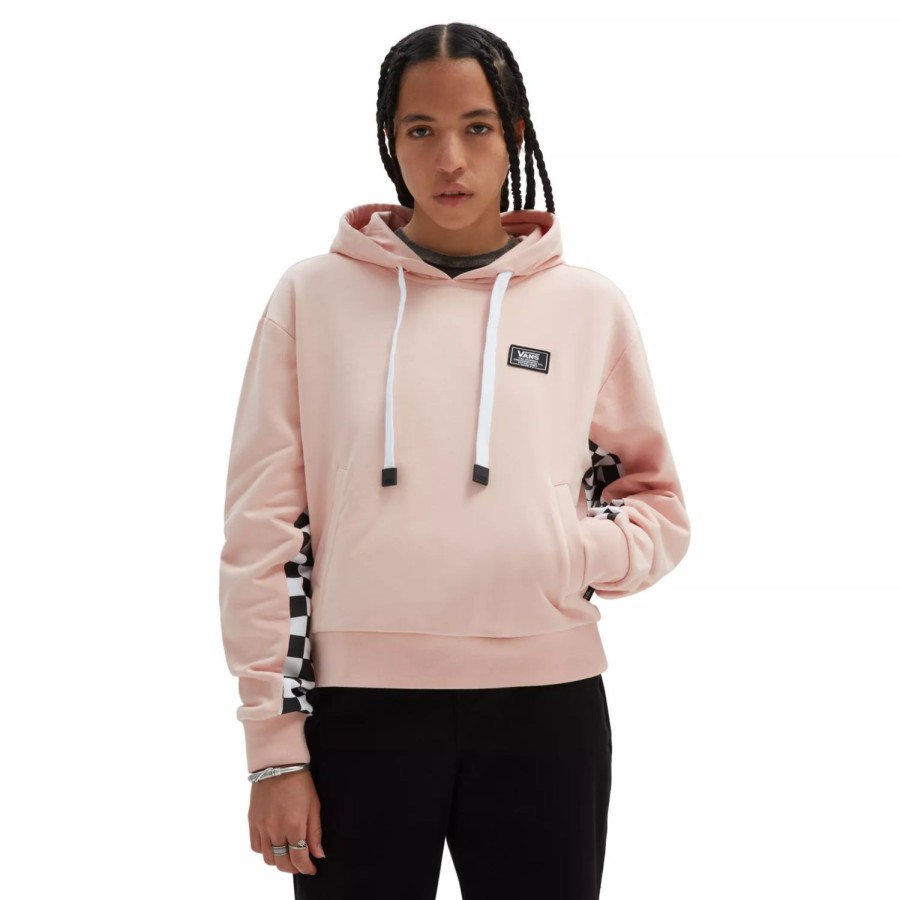 Damen VANS Kapuzenpullover & Pullover | Boom Boom Check It Kapuzenpullover Rosa