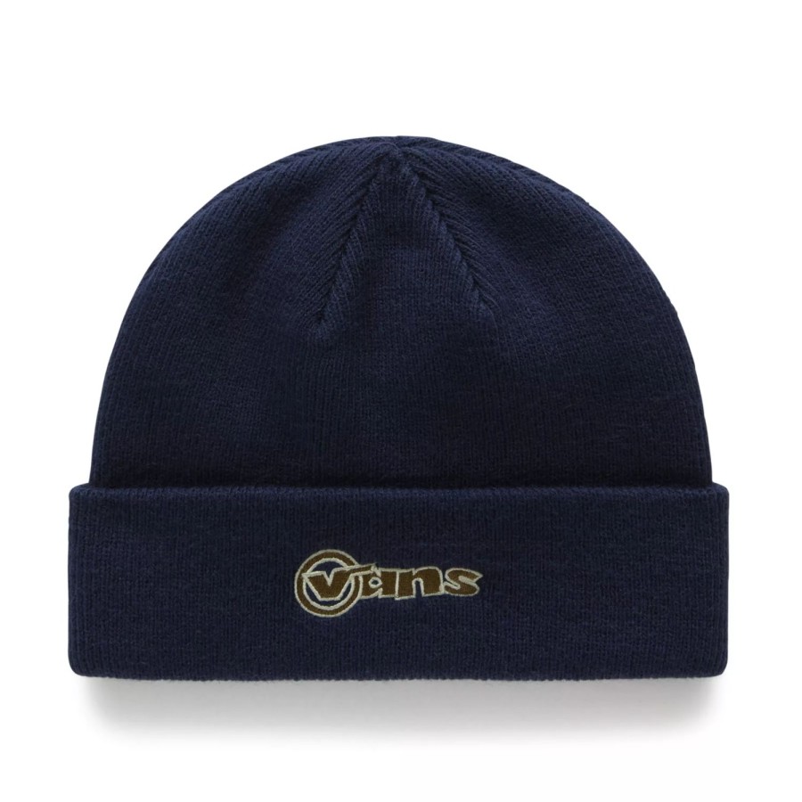 Herren VANS Mutzen, Caps & Hute | Rorick Beanie Mit Umschlag Blau