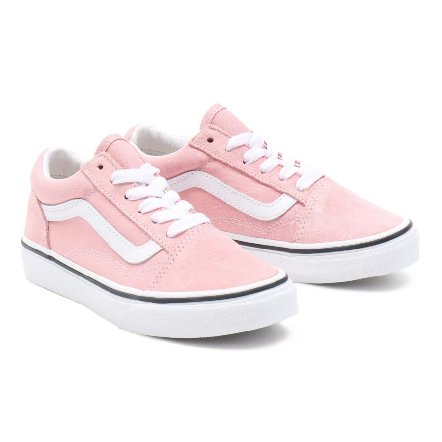 Kinder VANS Kinderschuhe (4-8 Jahre) | Kinder Old Skool Schuhe (4-8 Jahre) Rosa