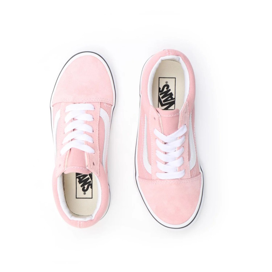 Kinder VANS Kinderschuhe (4-8 Jahre) | Kinder Old Skool Schuhe (4-8 Jahre) Rosa