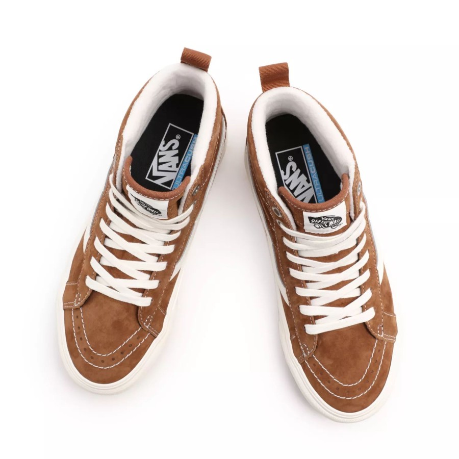 Damen VANS Low-Top Sneaker | Sk8-Hi Mte-1 Schuhe Braun