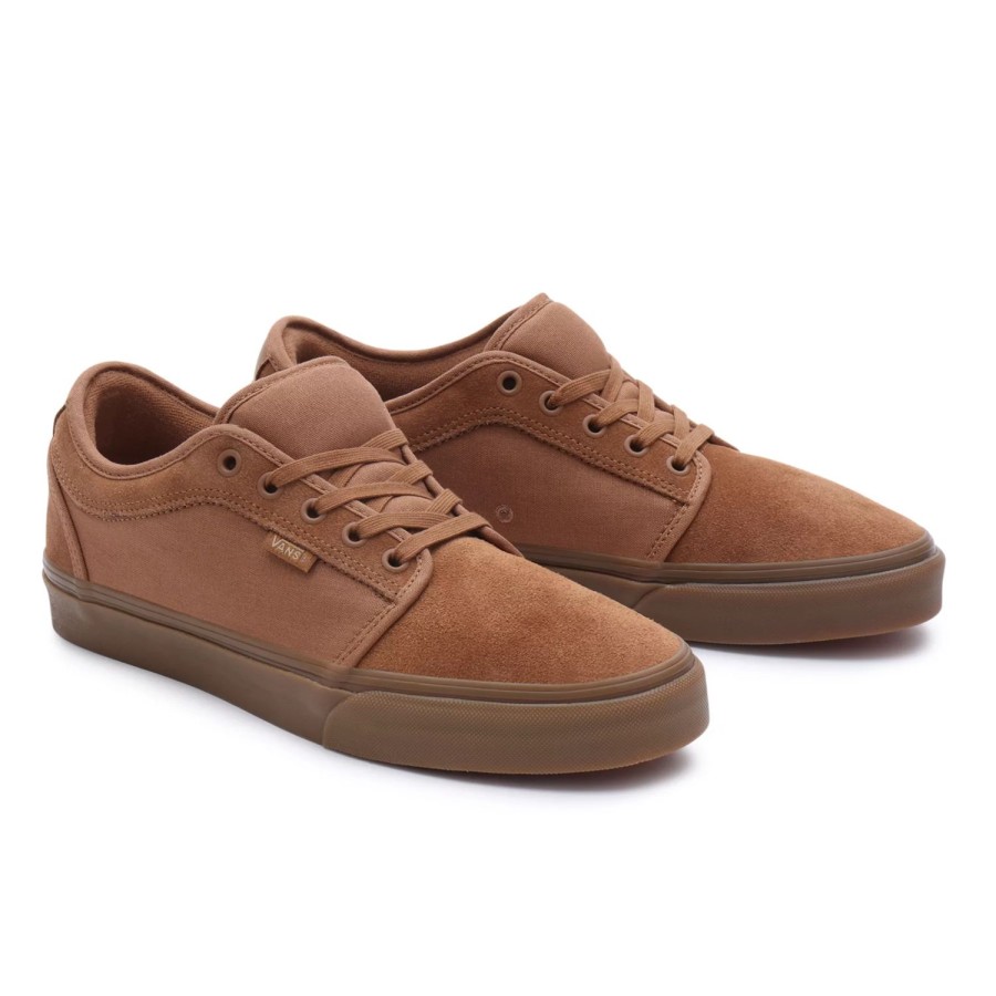 Damen VANS Low-Top Sneaker | Skate Chukka Low Schuhe Braun