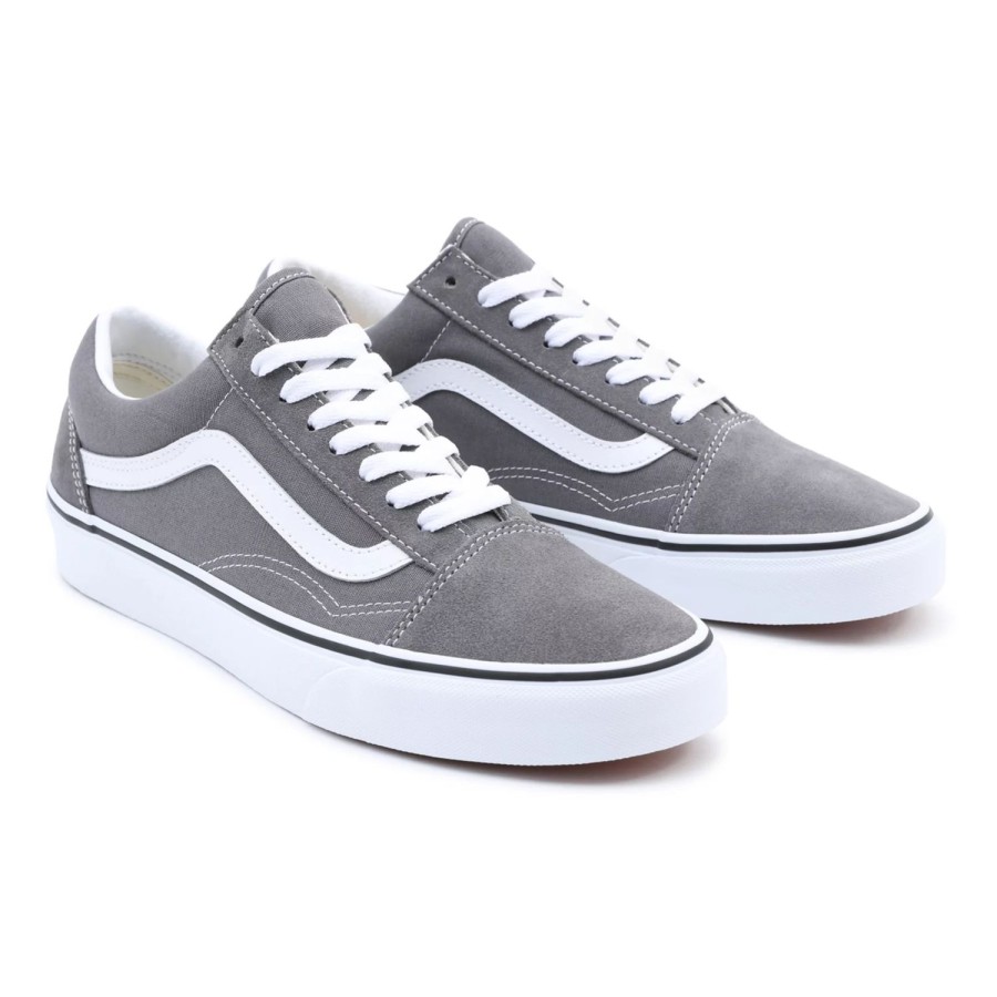 Damen VANS Low-Top Sneaker | Old Skool Schuhe Grau