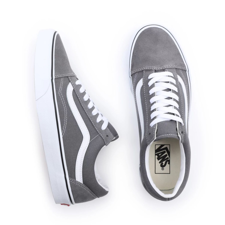 Damen VANS Low-Top Sneaker | Old Skool Schuhe Grau