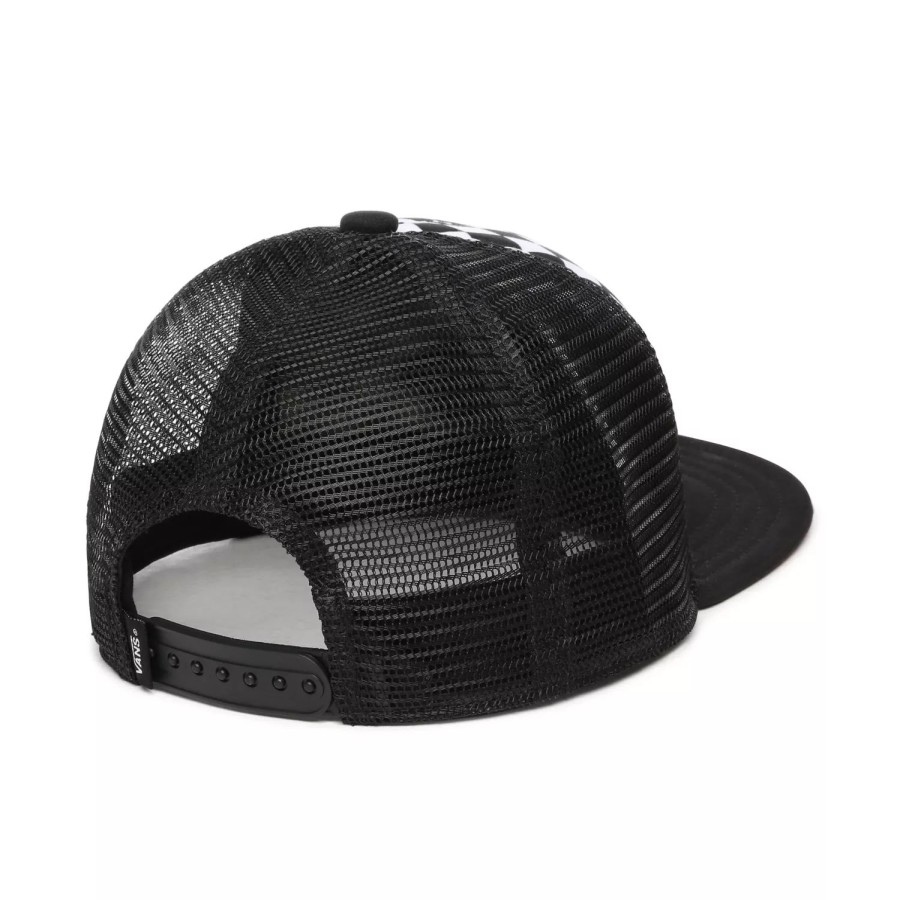 Kinder VANS Caps & Mutzen | Kinder Classic Patch Trucker Plus Kappe (8-14+ Jahre) Schwarz, Weis