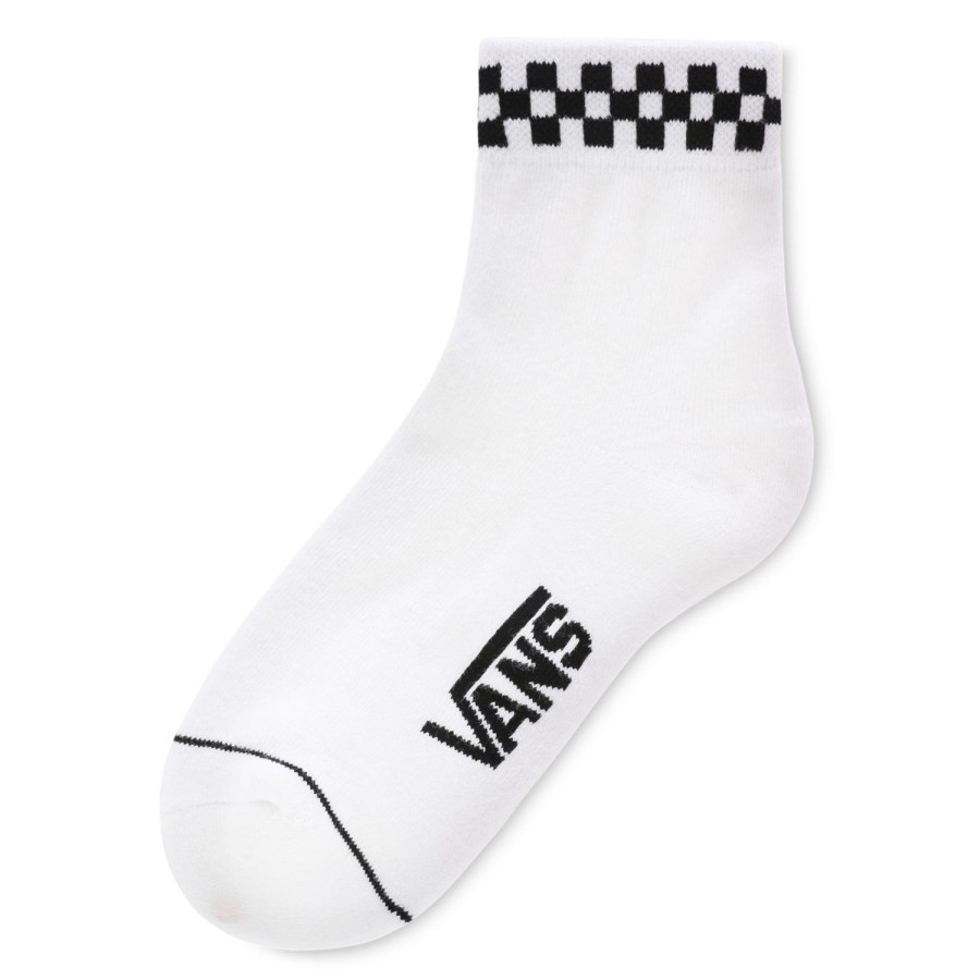 Damen VANS Socken | Peek-A-Check Crew Socken (1 Paar) Weis