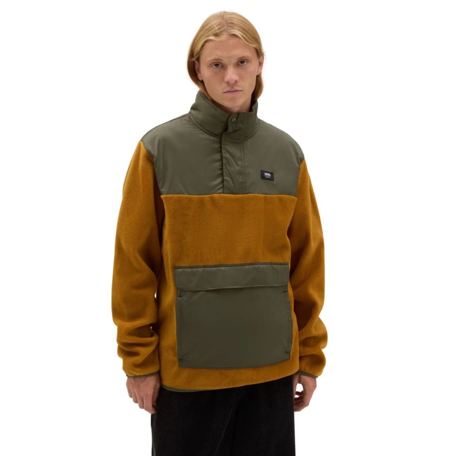 Herren VANS Kapuzenpullover & Sweatshirts | Mammoth Pullover Braun