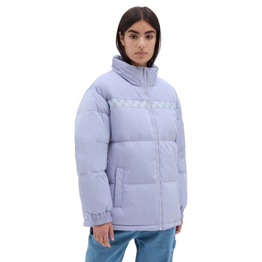 Damen VANS Jacken & Wendeparka | Perse Mte-1 Daunensteppjacke Violett