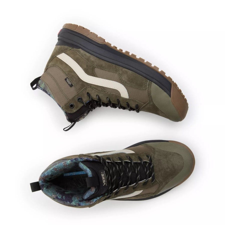 Damen VANS Ultrarange Schuhe | Rain Camo Ultrarange Exo Hi Mte-1 Schuhe Grun