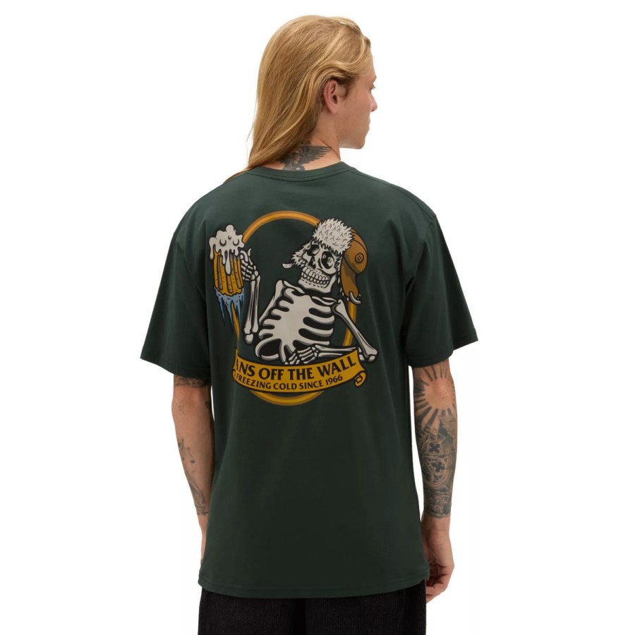 Herren VANS T-Shirts & Tank Tops | 66 Below T-Shirt Grun