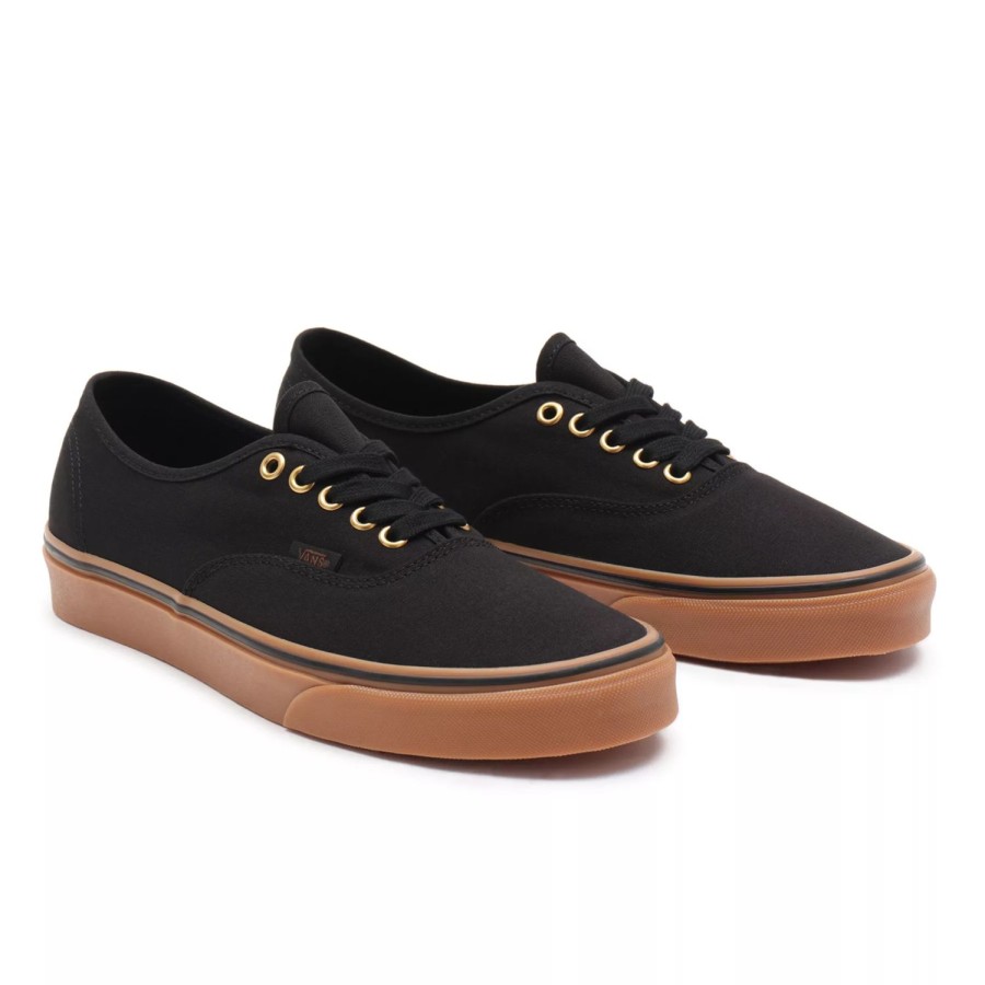 Damen VANS Classics | Gum Authentic Schuhe Schwarz, Braun