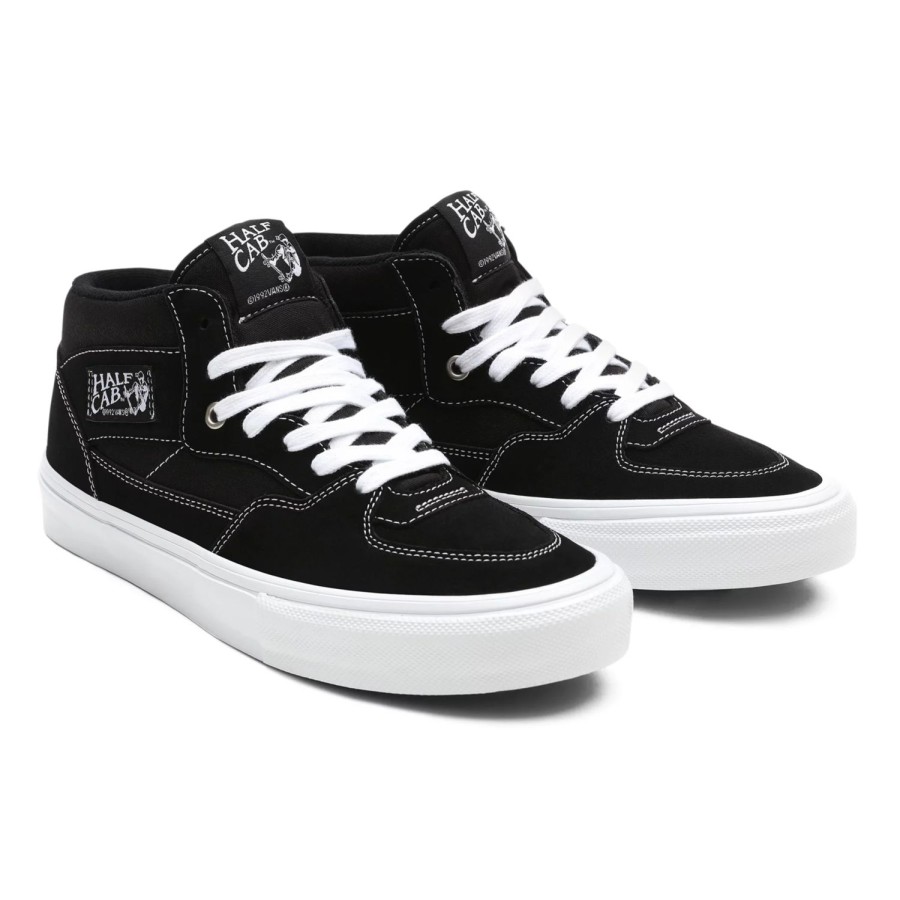 Herren VANS Mte Shoes | Half Cab Skateschuhe Schwarz