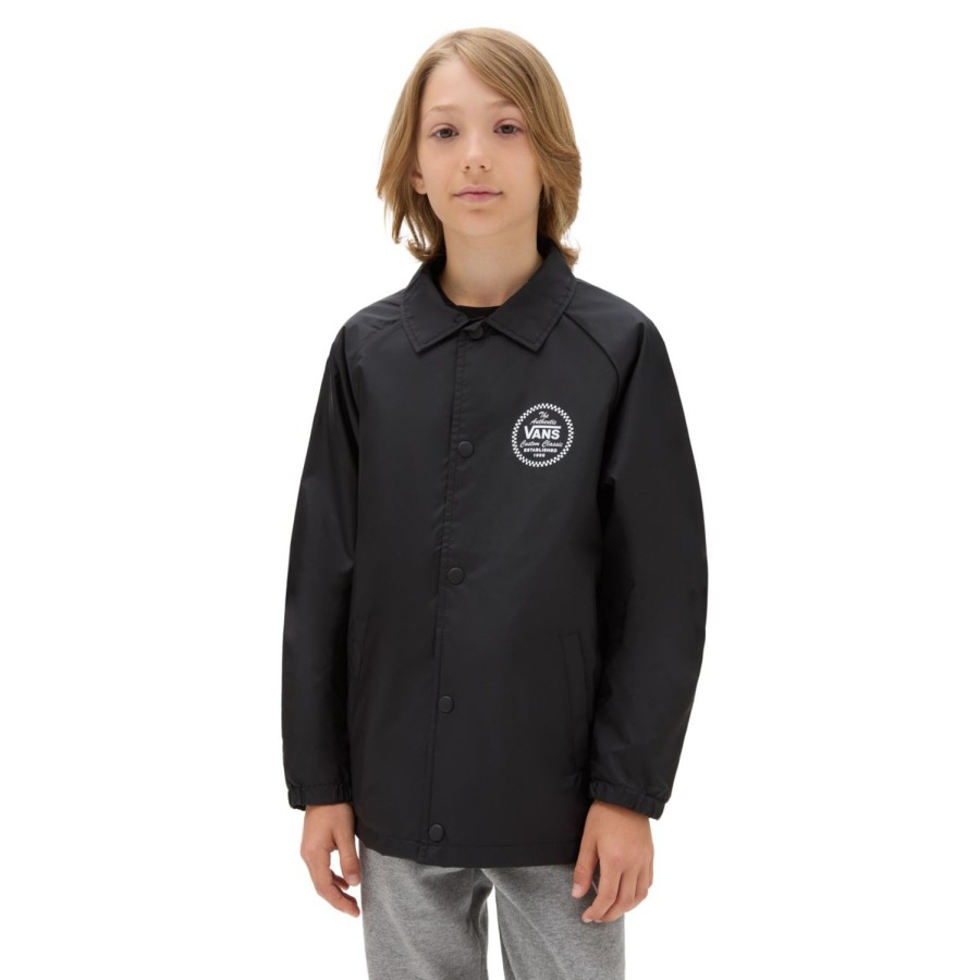 Kinder VANS Jungen-Bekleidung (8-14+) | Jungen Torrey Jacke (8-14 Jahre) Schwarz