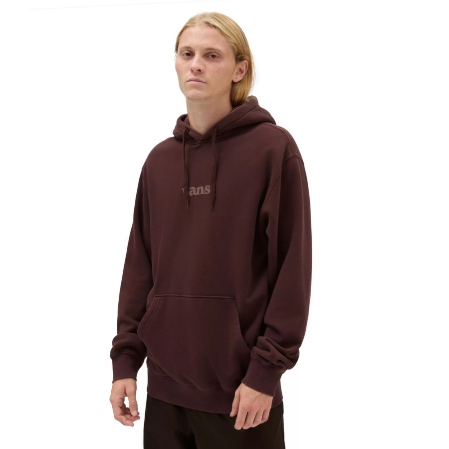 Herren VANS Kapuzenpullover & Sweatshirts | Lowered Wash Hoodie Braun