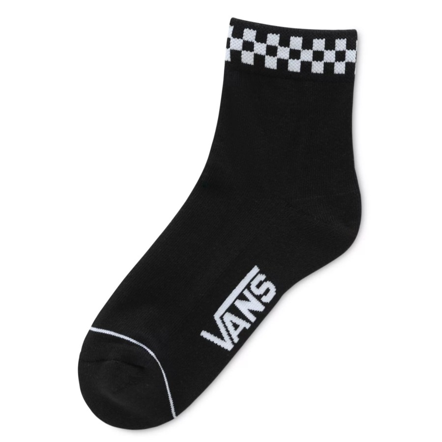 Damen VANS Socken | Peek-A-Check Crew Socken (1 Paar) Schwarz