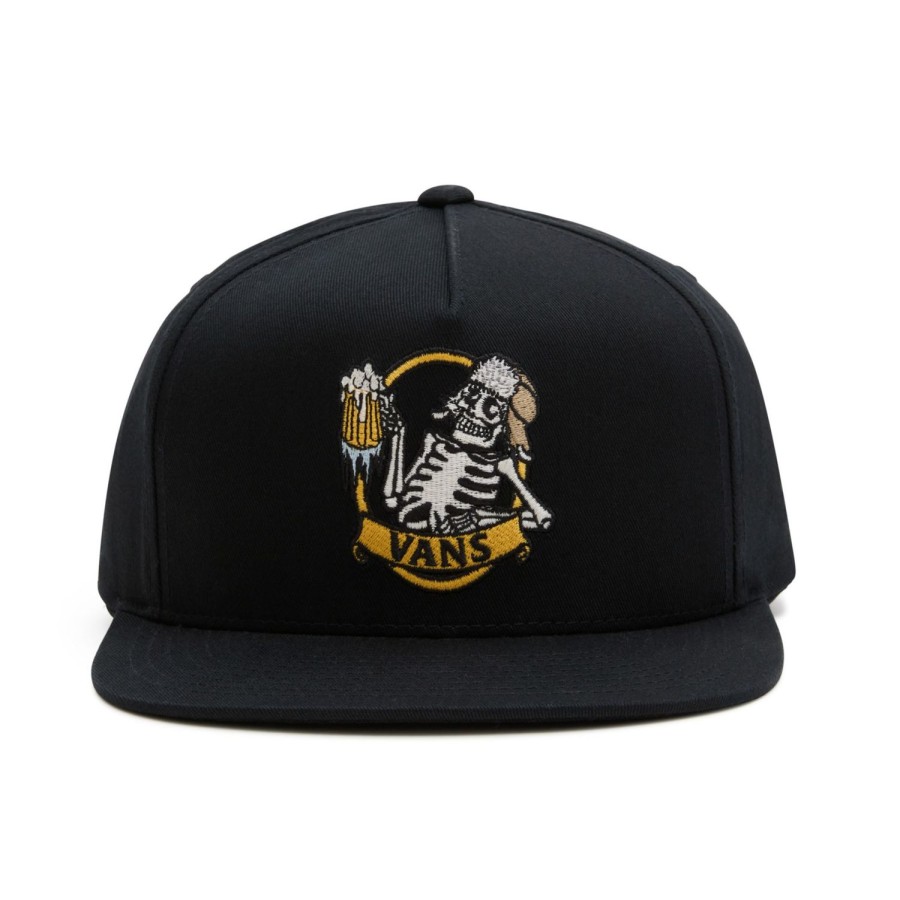 Herren VANS Mutzen, Caps & Hute | Cold Crew Snapback-Kappe Schwarz